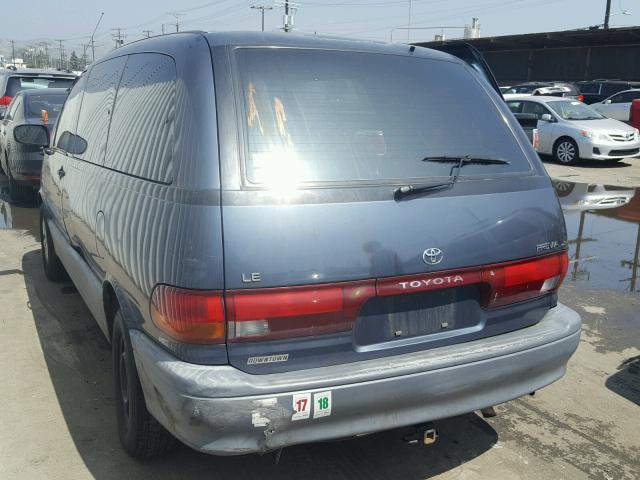 JT3AC12R1P1088675 - 1993 TOYOTA PREVIA LE BLUE photo 3