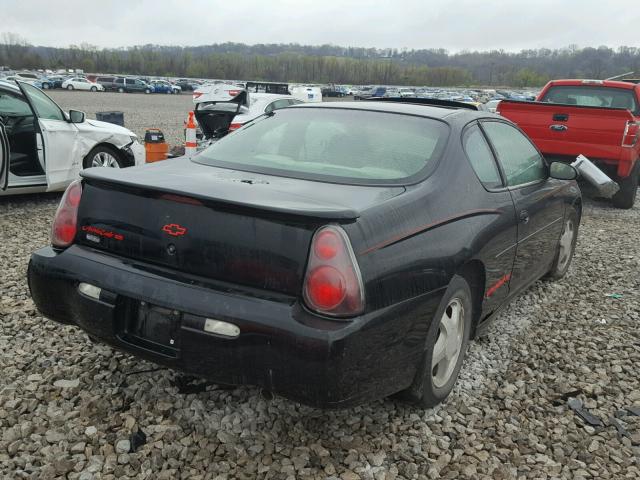 2G1WX15K819105519 - 2001 CHEVROLET MONTE CARL BLACK photo 4