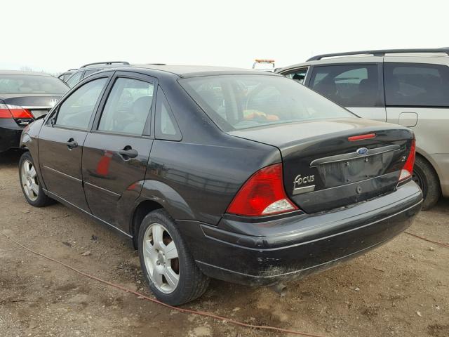 1FAFP34383W283301 - 2003 FORD FOCUS SE C BLACK photo 3