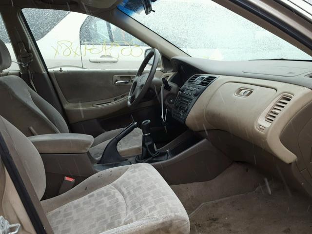 JHMCG65842C024277 - 2002 HONDA ACCORD EX TAN photo 5