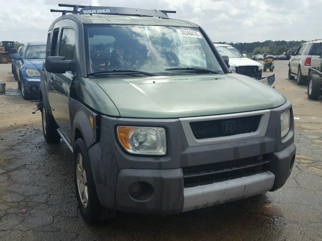 5J6YH285X3L034922 - 2003 HONDA ELEMENT EX GREEN photo 1