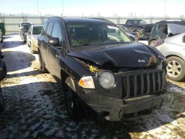 1J4FF47B59D166859 - 2009 JEEP COMPASS SP BLACK photo 1