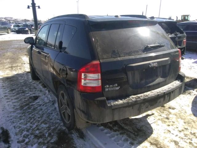 1J4FF47B59D166859 - 2009 JEEP COMPASS SP BLACK photo 3