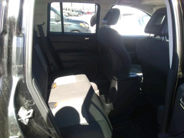 1J4FF47B59D166859 - 2009 JEEP COMPASS SP BLACK photo 6