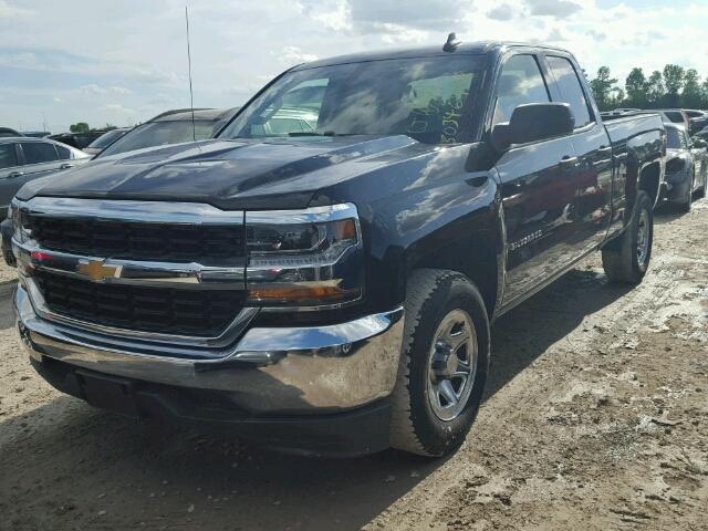 1GCRCNEH8GZ232037 - 2016 CHEVROLET SILVERADO BLACK photo 2