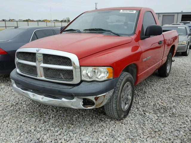 1D7HA16N03J568360 - 2003 DODGE RAM 1500 S RED photo 2