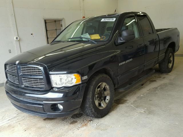 3D7KA28D64G159184 - 2004 DODGE RAM 2500 S Սև լուսանկար 2