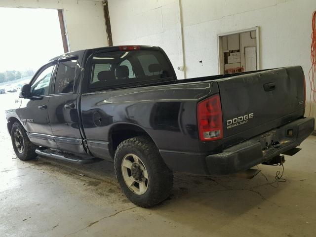 3D7KA28D64G159184 - 2004 DODGE RAM 2500 S Սև լուսանկար 3