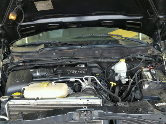 3D7KA28D64G159184 - 2004 DODGE RAM 2500 S Սև լուսանկար 7