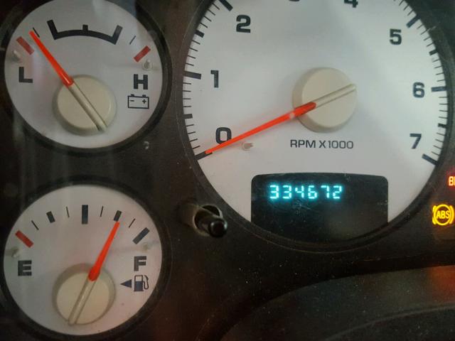 3D7KA28D64G159184 - 2004 DODGE RAM 2500 S Սև լուսանկար 8