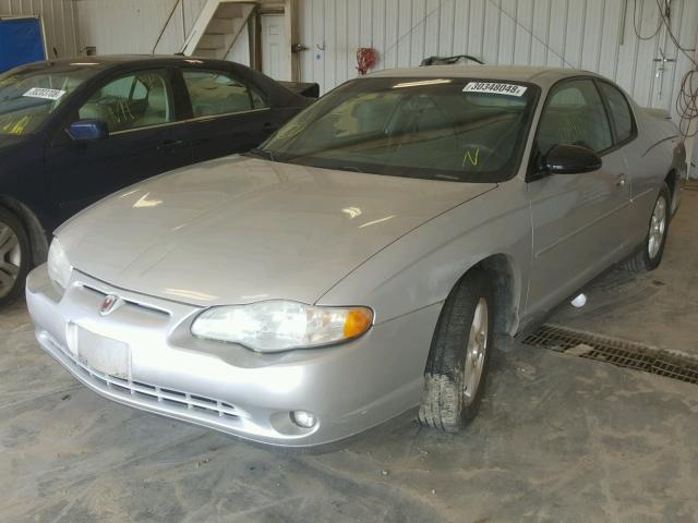 2G1WW12E939165166 - 2003 CHEVROLET MONTE CARL SILVER photo 2