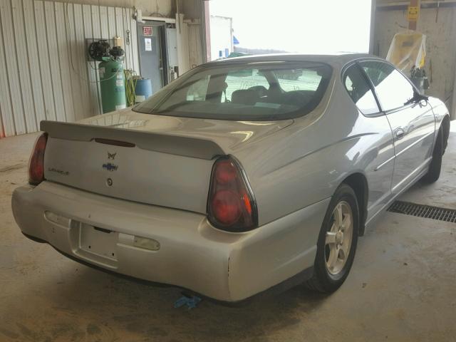 2G1WW12E939165166 - 2003 CHEVROLET MONTE CARL 银色 照片 4