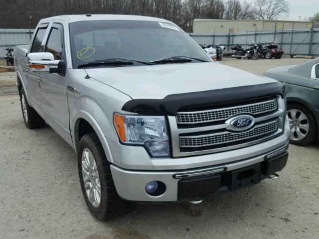 1FTPW14V89FA05322 - 2009 FORD F150 SUPER SILVER photo 1