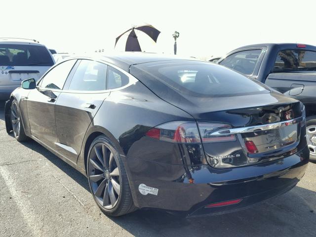 5YJSA1E1XGF152912 - 2016 TESLA MODEL S BLACK photo 3