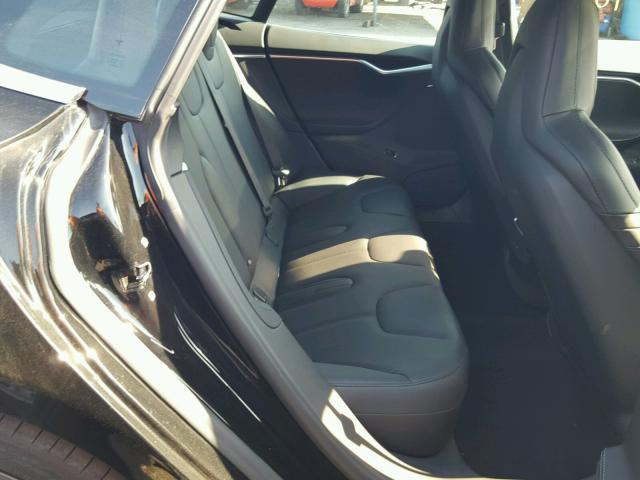 5YJSA1E1XGF152912 - 2016 TESLA MODEL S BLACK photo 6