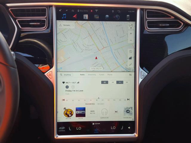 5YJSA1E1XGF152912 - 2016 TESLA MODEL S BLACK photo 9