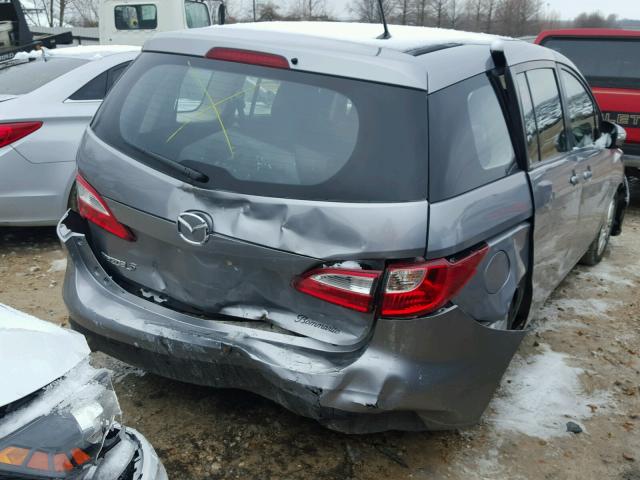 JM1CW2BL9F0187231 - 2015 MAZDA 5 SPORT SILVER photo 9