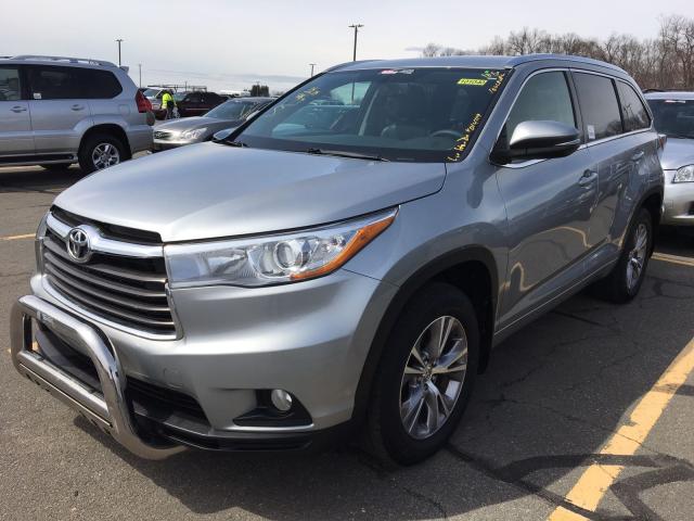 5TDJKRFH4FS150215 - 2015 TOYOTA HIGHLANDER GRAY photo 2