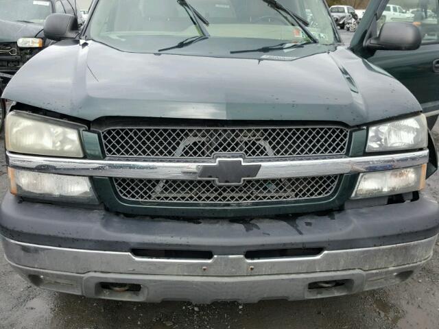 1GCEK19T34E340139 - 2004 CHEVROLET SILVERADO GREEN photo 7