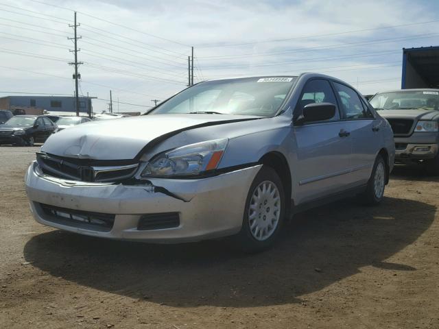 1HGCM56106A016637 - 2006 HONDA ACCORD VAL GRAY photo 2