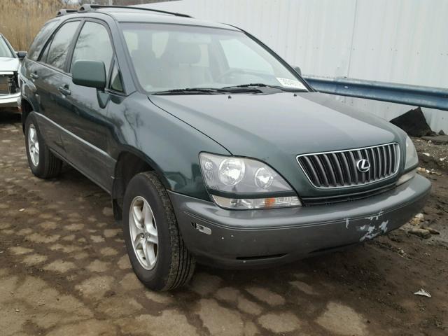 JT6HF10U2Y0112070 - 2000 LEXUS RX GREEN photo 1