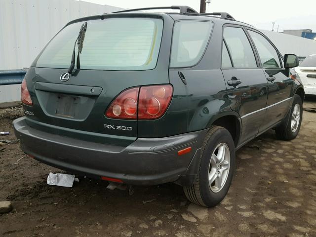 JT6HF10U2Y0112070 - 2000 LEXUS RX GREEN photo 4