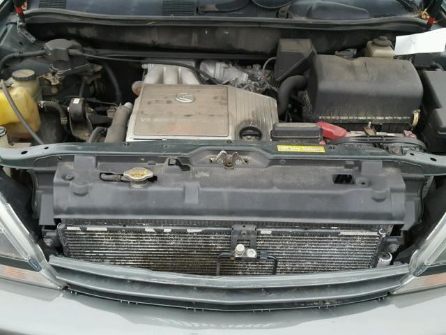 JT6HF10U2Y0112070 - 2000 LEXUS RX GREEN photo 7