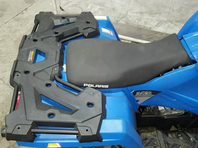 4XASEE572GA264197 - 2016 POLARIS SPORTSMAN BLUE photo 6