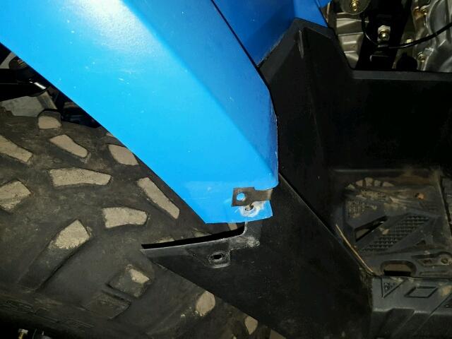 4XASEE572GA264197 - 2016 POLARIS SPORTSMAN BLUE photo 9