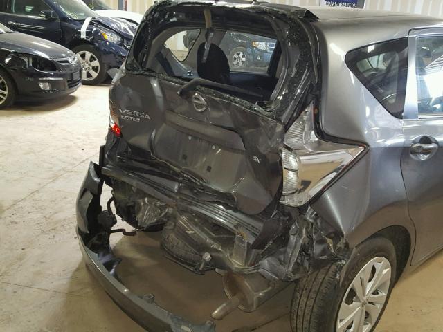 3N1CE2CP3HL369357 - 2017 NISSAN VERSA NOTE GRAY photo 9