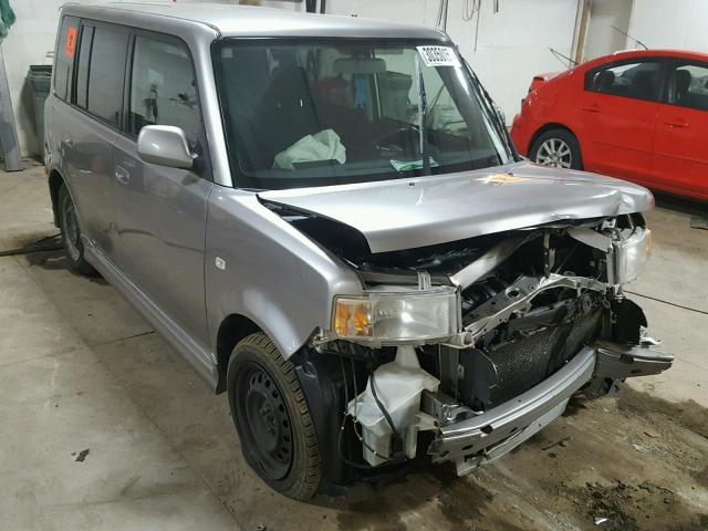 JTLKT324364100388 - 2006 TOYOTA SCION XB SILVER photo 1