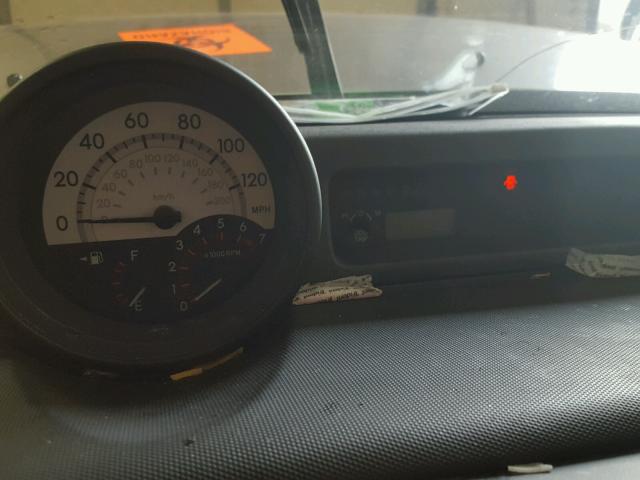 JTLKT324364100388 - 2006 TOYOTA SCION XB SILVER photo 8