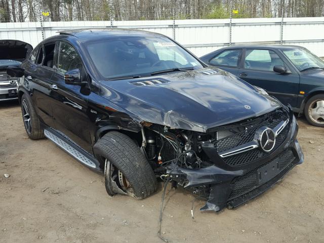 4JGED6EB3JA104044 - 2018 MERCEDES-BENZ GLE COUPE BLACK photo 1