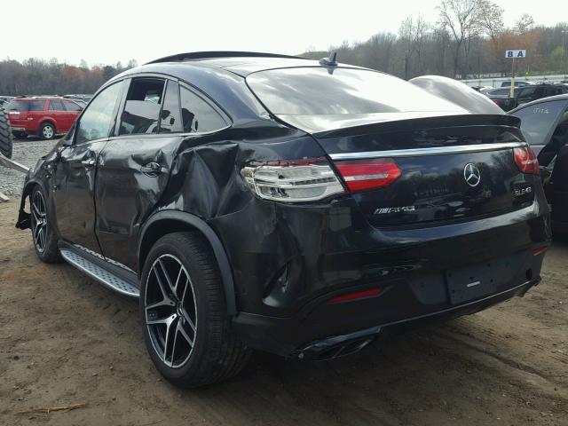 4JGED6EB3JA104044 - 2018 MERCEDES-BENZ GLE COUPE BLACK photo 3
