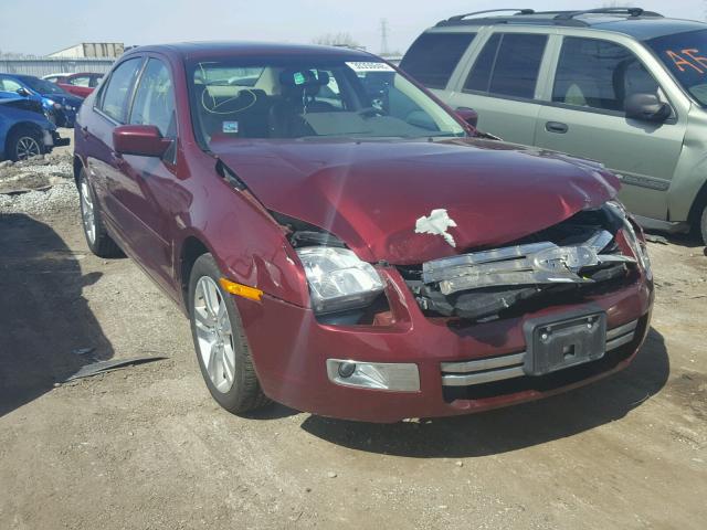3FAHP081X6R116011 - 2006 FORD FUSION SEL RED photo 1