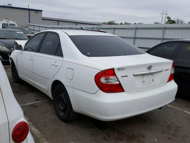 4T1BE32K04U331553 - 2004 TOYOTA CAMRY LE WHITE photo 3