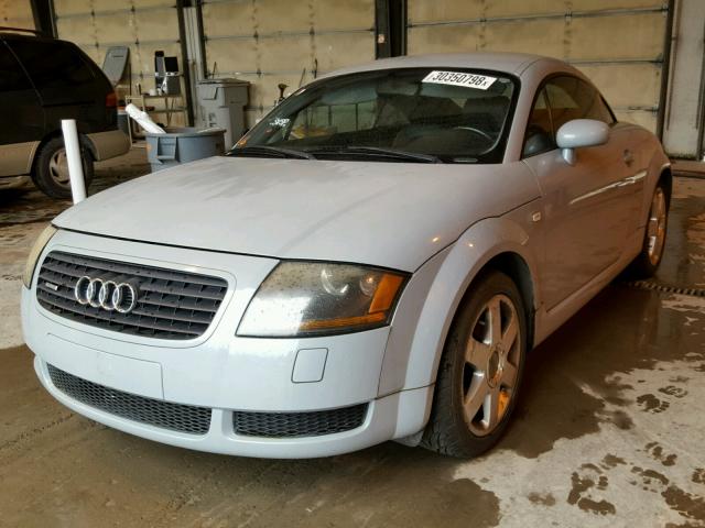 TRUUC28N2Y1032772 - 2000 AUDI TT QUATTRO GRAY photo 2