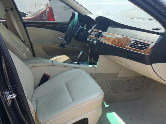 WBANV13548CZ52852 - 2008 BMW 528 BLUE photo 5