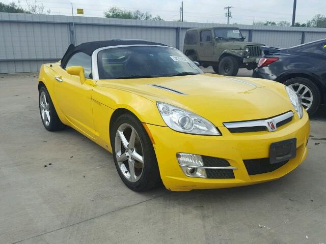 1G8MC35B58Y129136 - 2008 SATURN SKY YELLOW photo 1