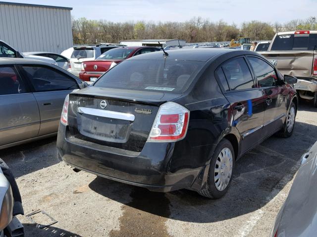 3N1AB6APXAL672863 - 2010 NISSAN SENTRA 2.0 BLACK photo 4