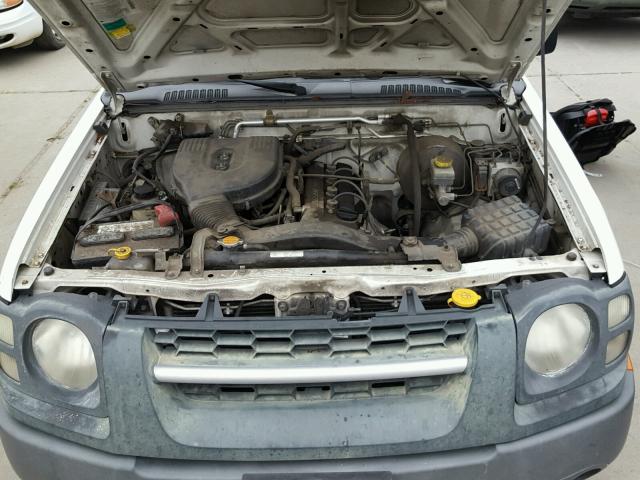 5N1DD28T33C628231 - 2003 NISSAN XTERRA XE WHITE photo 7