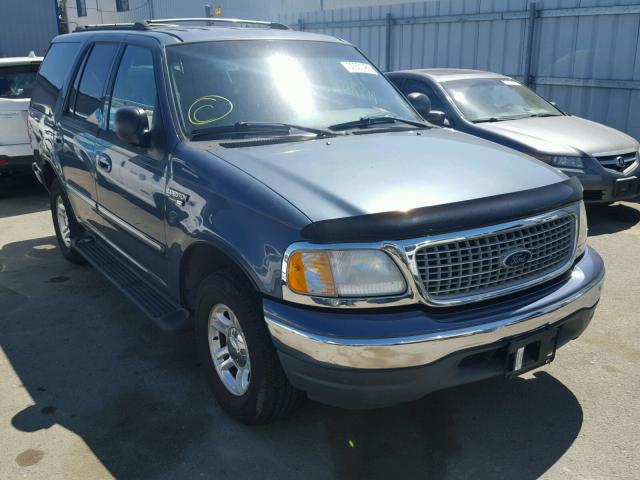 1FMRU15W21LA89984 - 2001 FORD EXPEDITION BLUE photo 1