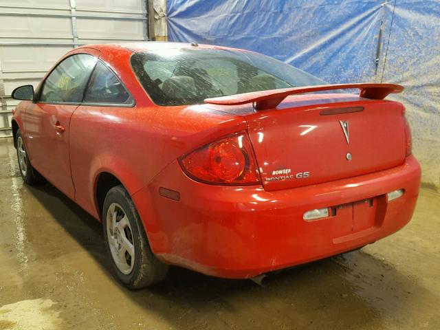 1G2AL18F787159759 - 2008 PONTIAC G5 RED photo 3