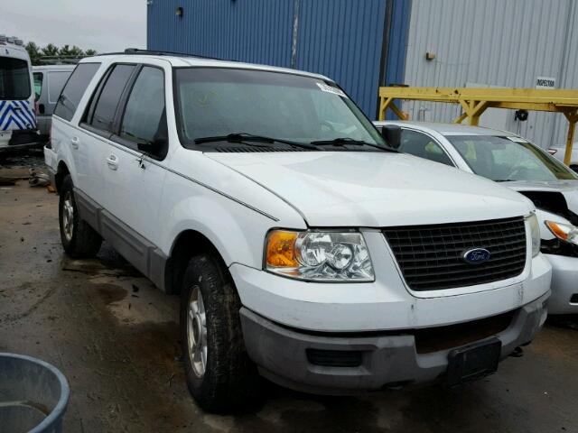 1FMPU16W63LA31059 - 2003 FORD EXPEDITION WHITE photo 1