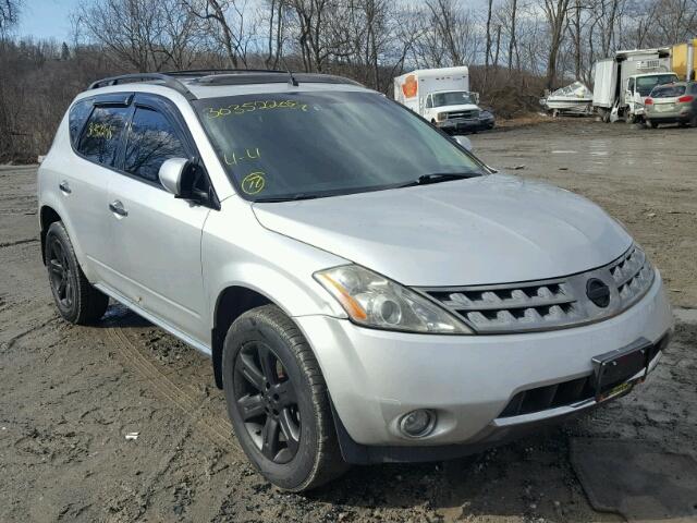 JN8AZ08W77W658624 - 2007 NISSAN MURANO SL GRAY photo 1