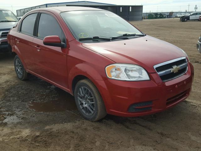 KL1TD5DE5BB112540 - 2011 CHEVROLET AVEO LS 红色 照片 1