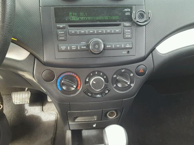 KL1TD5DE5BB112540 - 2011 CHEVROLET AVEO LS 红色 照片 9