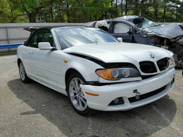 WBABW53434PJ94147 - 2004 BMW 330 CI WHITE photo 1