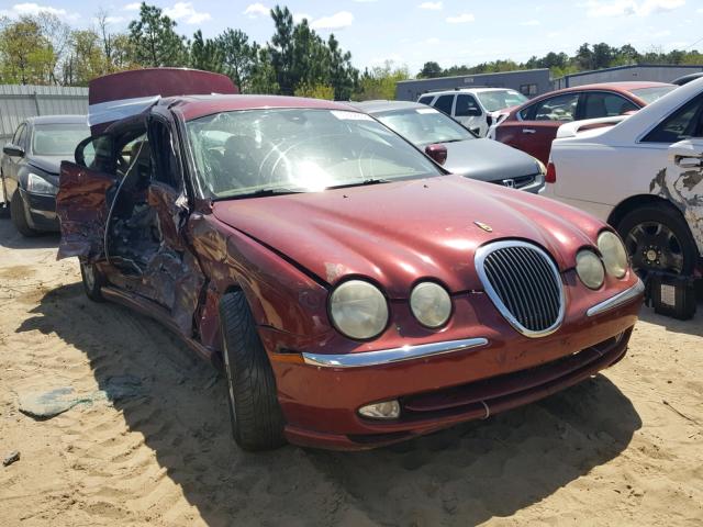 SAJDA01NX1FM03461 - 2001 JAGUAR S-TYPE BURGUNDY photo 1