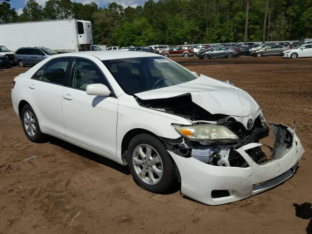 4T1BF3EK4BU649441 - 2011 TOYOTA CAMRY BASE WHITE photo 1